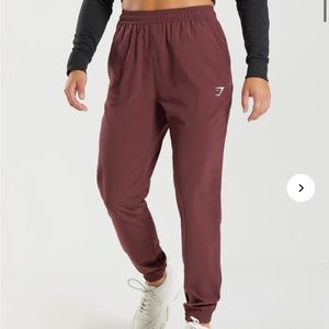 Gymshark cherry brown sweatpants size small